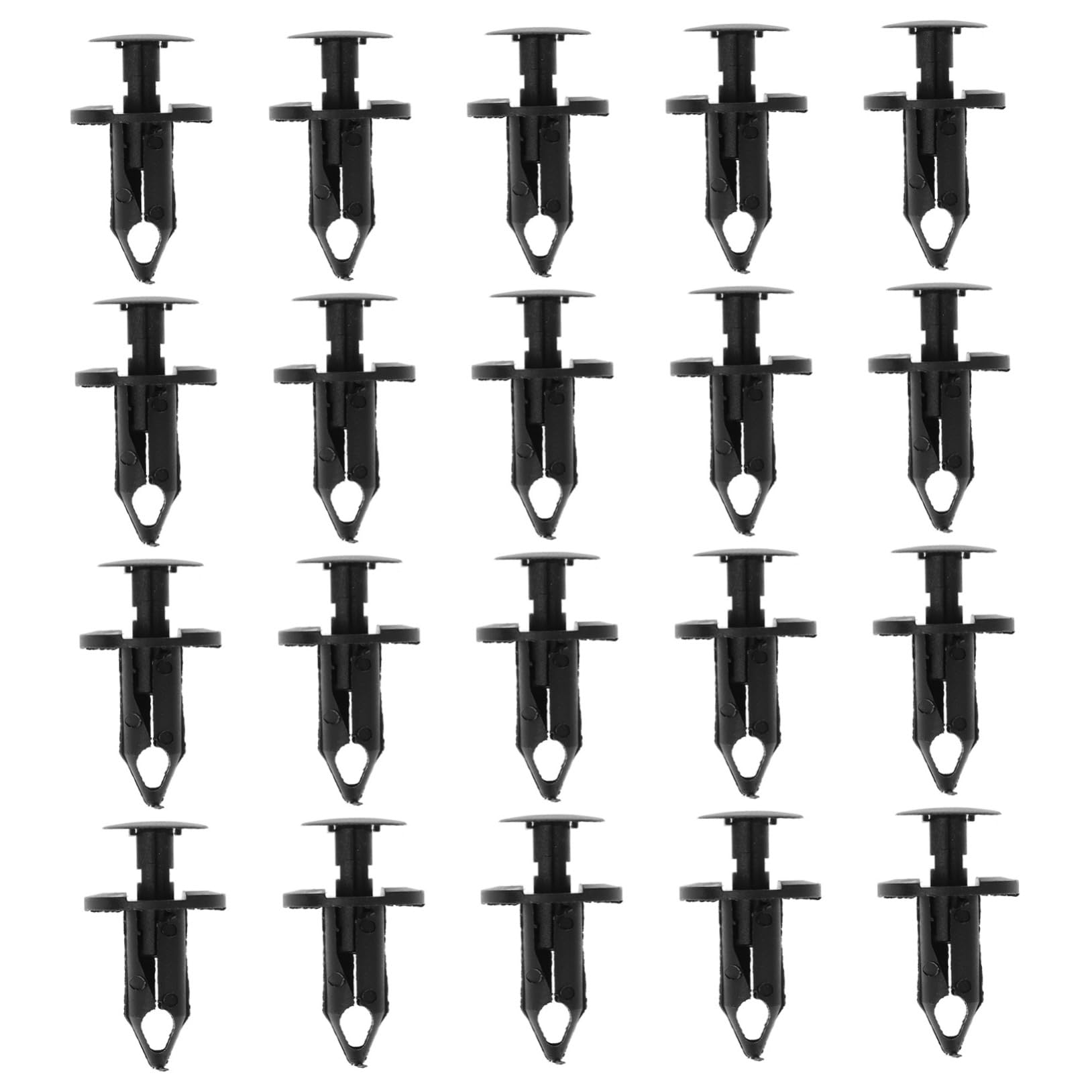 Garneck 20 Stück Kotflügelkarte Befestigungselemente, Push-Retainer-Kit Autoteile fürs Auto Auto-Push-Pin-Schrauben Auto-Befestigungsclip Auto-Push-Halteclip Stiftniete Nylon Schwarz Garneck 20 Stück Kotflügelkarte Befestigungselemente, Push-Retainer-Kit Autoteile fürs Auto Auto-Push-Pin-Schrauben Auto-Befestigungsclip Auto-Push-Halteclip Stiftniete Nylon Schwarz von Garneck