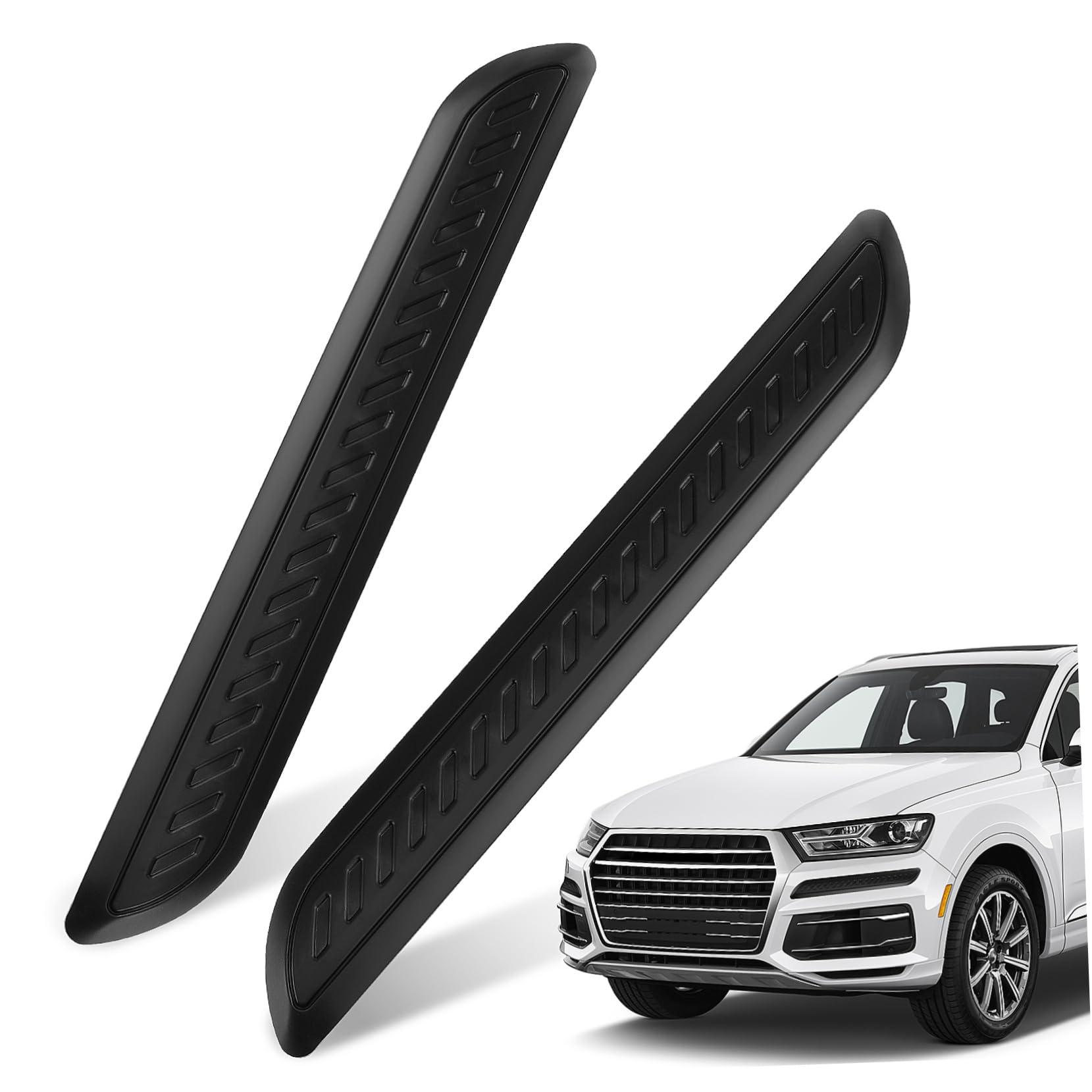 Garneck 2Stücke Auto Stoßstangenschutz Vorderer und Heckstoßstangenschutz Robust Hochtemperaturbeständig Passend für SUV Verbessertes Kollision Handling Langlebig Garneck 2Stücke Auto Stoßstangenschutz Vorderer und Heckstoßstangenschutz Robust Hochtemperaturbeständig Passend für SUV Verbessertes Kollision Handling Langlebig von Garneck