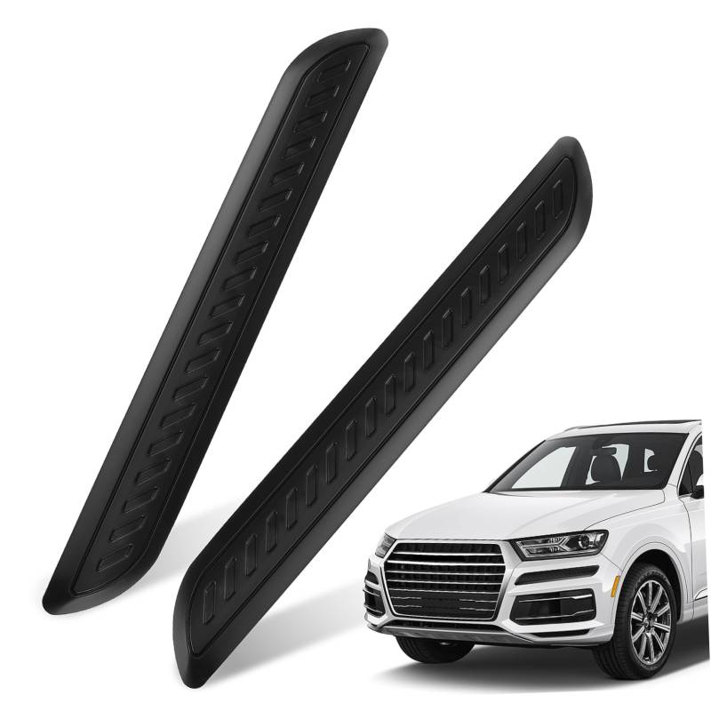 Garneck 2Stücke Auto Stoßstangenschutz Vorderer und Heckstoßstangenschutz Robust Hochtemperaturbeständig Passend für SUV Verbessertes Kollision Handling Langlebig von Garneck