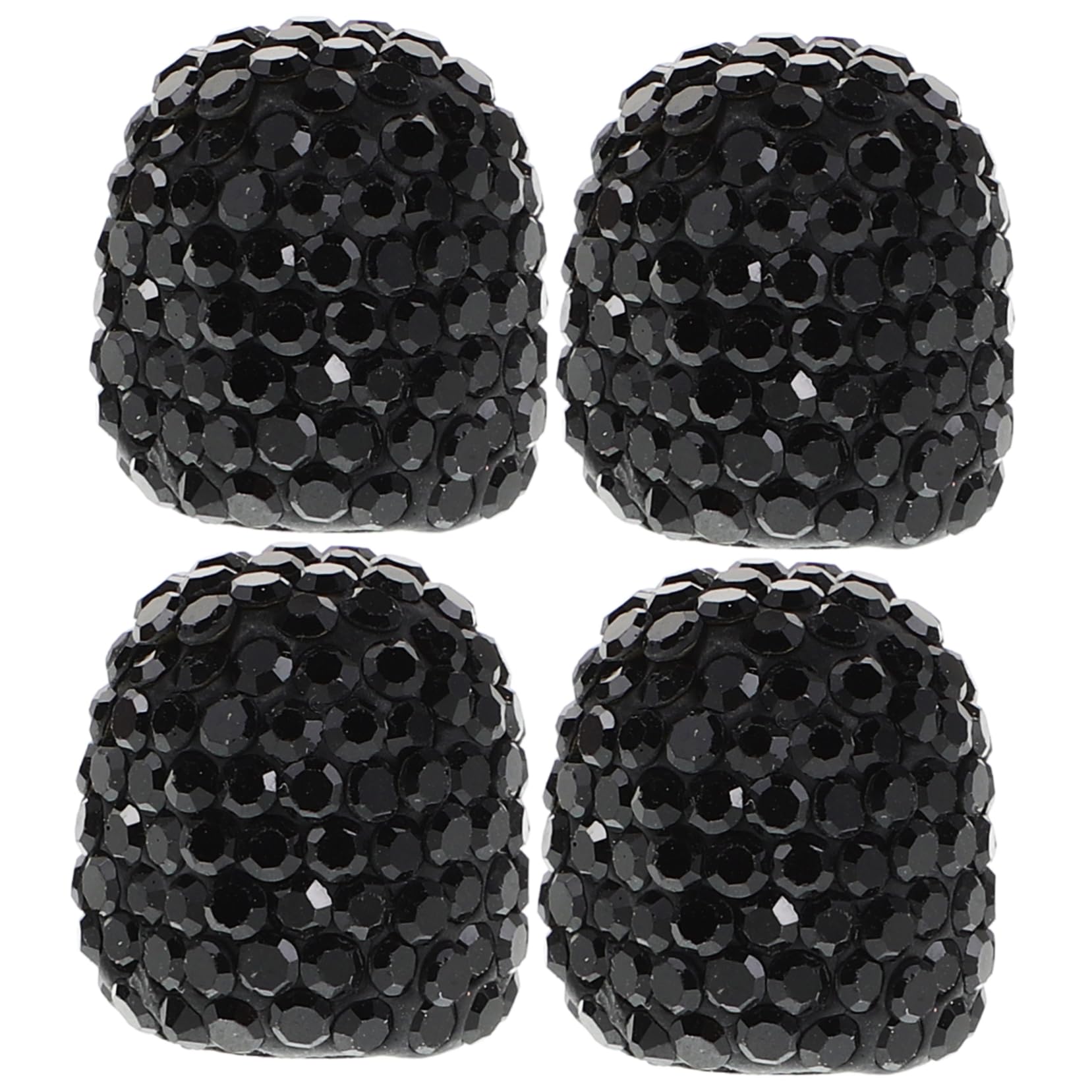 Garneck 4 Stück Reifenkappen Reifen Bling Ventilkappen Autoreifen Ventilkappe Reifen Luftkappen Auto Ventilkappe Bling Autoreifen Ventilkappen Bling Reifen Ventilkappen Niedliche Reifen von Garneck