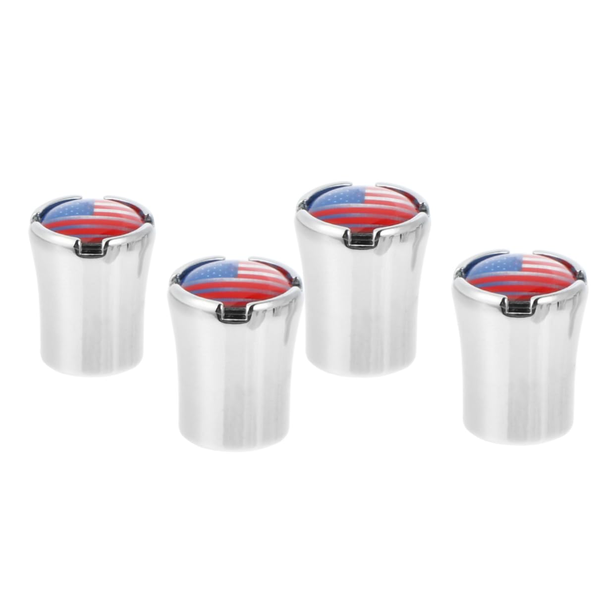 Garneck 4 Stück Ventilkappe Reifenzubehör autoreifen Reifenkappe Reifenluft Auto Reifen Rostfreier Stahl Weiß Garneck 4 Stück Ventilkappe Reifenzubehör autoreifen Reifenkappe Reifenluft Auto Reifen Rostfreier Stahl Weiß von Garneck