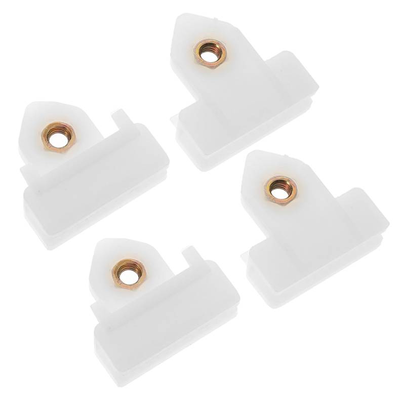 Garneck 4Stücke Türglasregler Clips Einstellbare Kunststoff Fensterheber Halter für Auto Glaskanal Halteclips für Pkw und Lkw Robust und Vielseitig Einsetzbar von Garneck