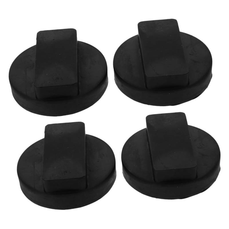 Garneck 4Stücke Wagenheber Pads Stabilisator Unterlage für Fahrzeuge Stoßdämpfende Wagenheberauflage Adapter für Quetschschweißungen Zuverlässige von Garneck