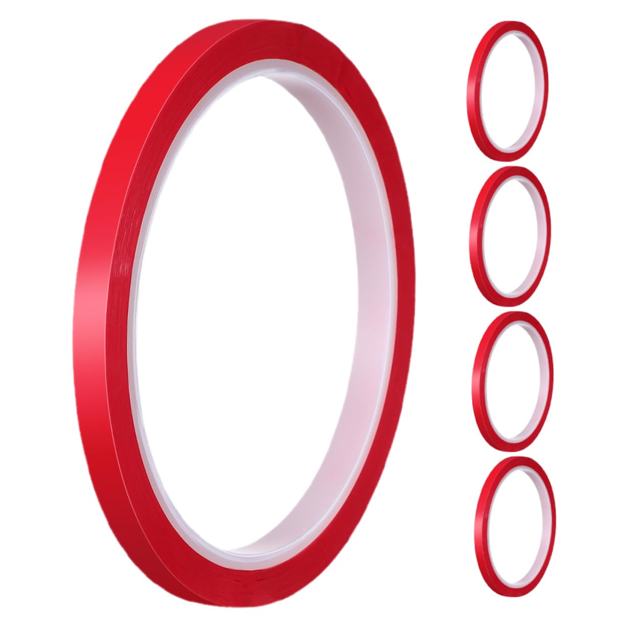 Garneck 5 Stück Auto-Zierleiste Vinyl Automotive Tape Farbband Auto -Trimmband doppelseitiges Klebeband für Autos Dekorationsband Malerbänder Wrap für Autos Polyester rot Garneck 5 Stück Auto-Zierleiste Vinyl Automotive Tape Farbband Auto -Trimmband doppelseitiges Klebeband für Autos Dekorationsband Malerbänder Wrap für Autos Polyester rot von Garneck