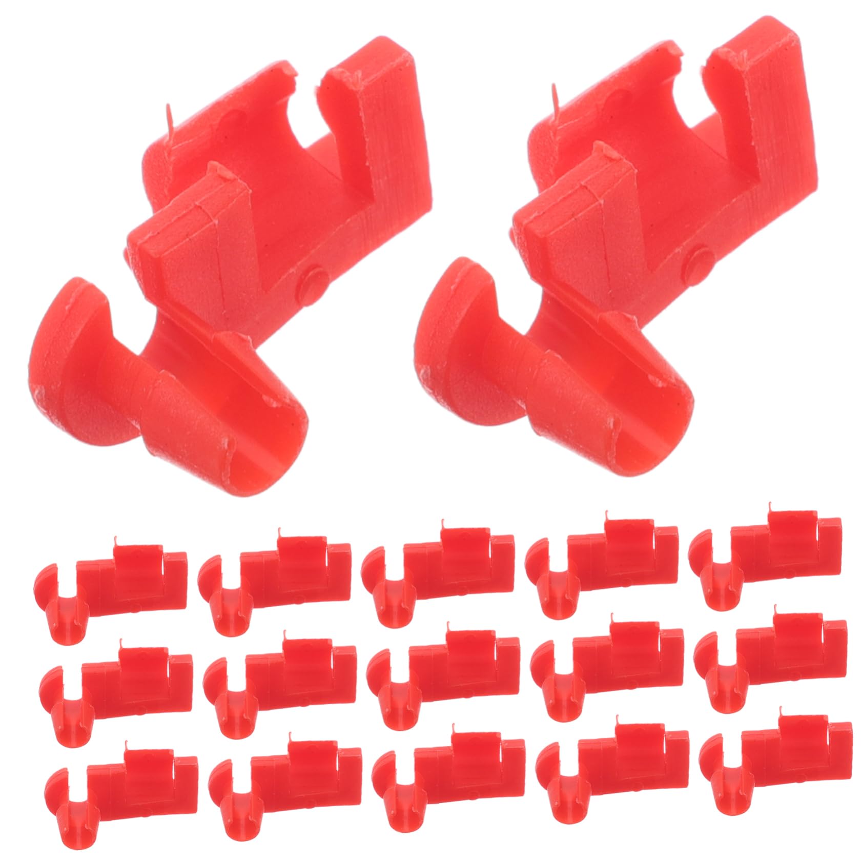 Garneck 50 Stück Autoschloss türschloss Stangenklemmen Clips für die Heckklappenstange Linke und rechte Türriegelstangenklammern Plastik rot Garneck 50 Stück Autoschloss türschloss Stangenklemmen Clips für die Heckklappenstange Linke und rechte Türriegelstangenklammern Plastik rot von Garneck