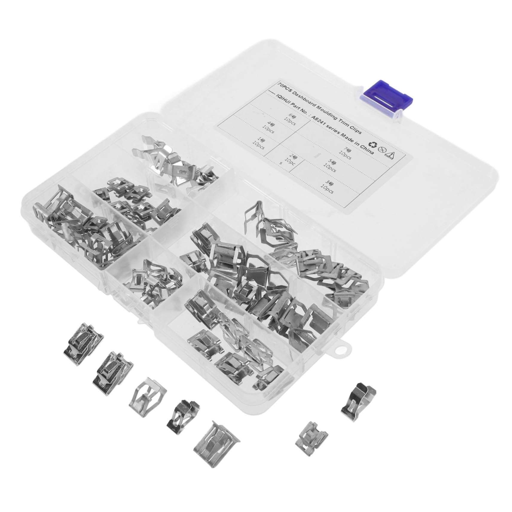 Garneck 70Stücke Auto Armaturenbrett Clips Halterungen für Fahrzeugverkleidungen Vielseitige Ersatzteile zur Sicheren Befestigung von Armaturenbrettern und Komponenten Garneck 70Stücke Auto Armaturenbrett Clips Halterungen für Fahrzeugverkleidungen Vielseitige Ersatzteile zur Sicheren Befestigung von Armaturenbrettern und Komponenten von Garneck