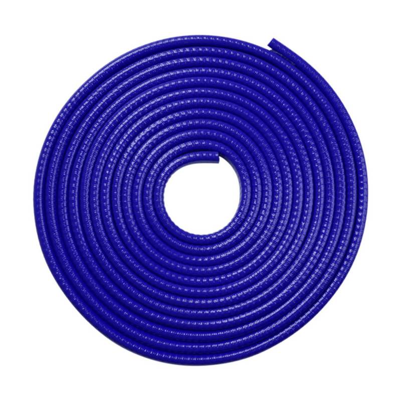 Garneck Antikollisionsstreifenmetallplatte Dichtungsstreifen für Autotüren Autotürschwellenschutzaufkleber Beschützer Antikollisionsschutzstreifen Autotür Beschützungsstreifen PVC Blau von Garneck