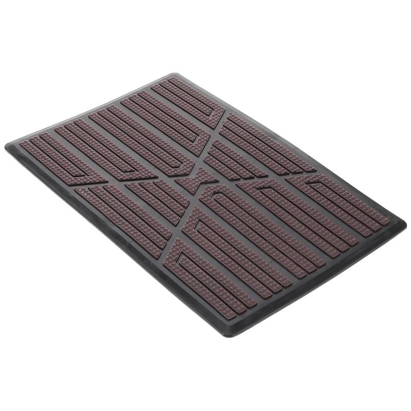 Garneck Auto Bodenmatte LKW Zubehör Automatten Fußmatten Autoteppich Kunststoffmatte Autoteppich Auto Innenausstattung Heckladematte Autozubehör PVC Kaffee von Garneck
