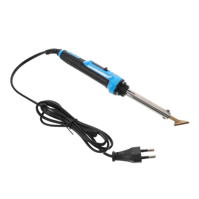 Garneck Autoreparatur Schmuckschweißgerät Elektronik Lötset Tragbarer Lötkolben Lötkolben Set Schweißset Elektrisches Lötzinn Heizeisen Kernmetall Blau von Garneck