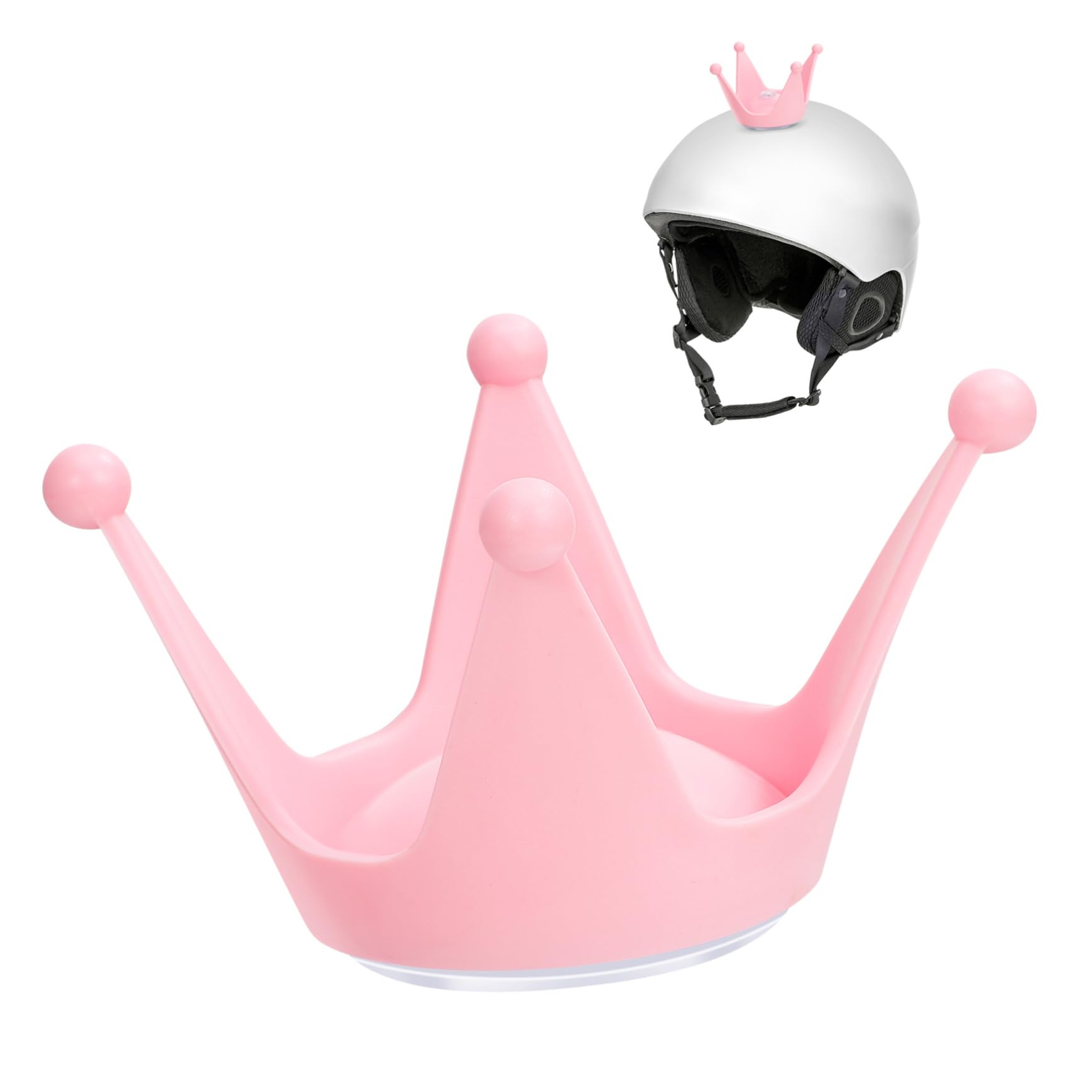 Garneck Deko Krone Für Skihelm Und Motorradhelm – Mini Krone Mit Saugnapf in Hellrosa - Ideal Zur Individuellen Gestaltung - Einfach Zu Befestigen Perfekte Geschenkidee Für Freunde Und Garneck Deko Krone Für Skihelm Und Motorradhelm – Mini Krone Mit Saugnapf in Hellrosa - Ideal Zur Individuellen Gestaltung - Einfach Zu Befestigen Perfekte Geschenkidee Für Freunde Und von Garneck
