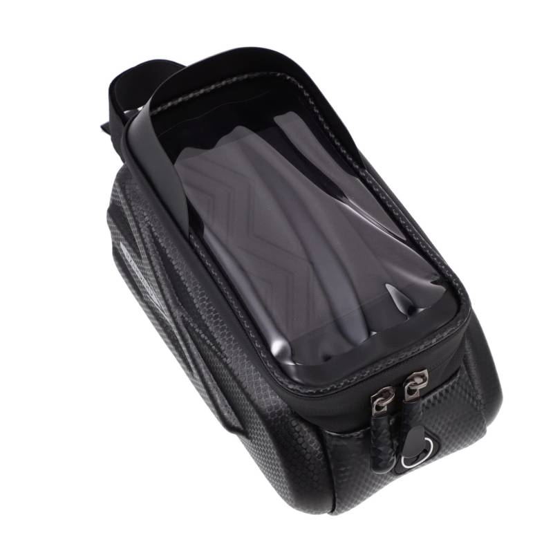 Garneck Fahrrad Handytasche mit Touchscreen Fenster wasserdichte Lenkertasche für Smartphones für Navigation Stabiler Halt zu Installieren von Garneck