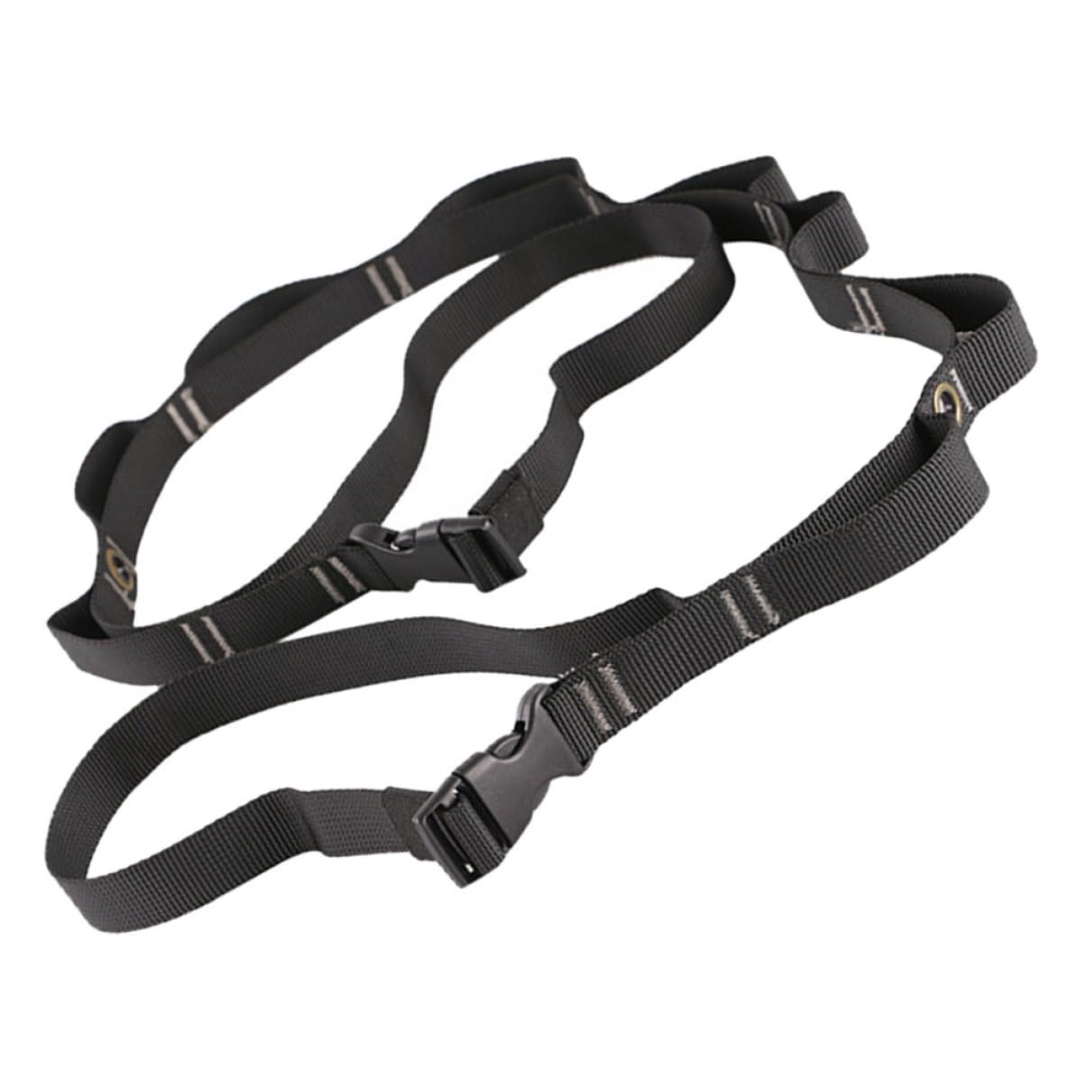 Garneck RV -Zubehör Seil für Camping Reise wäscheleine hängendes Baumzelt Camping-Karabiner Zubehör für Outdoor-Zelte Lagerung von Campingausrüstung Wäscheleine versenkbar pp Schwarz von Garneck