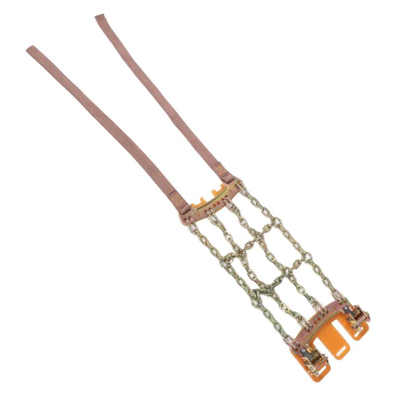 Garneck Schneeketten Atv-reifenketten Schneereifenkettenrutsch Anti-rutsch-kette Autoketten Für Schnee Hochleistungs-reifenketten Schneekette Abdecken Traktionsketten Golden Manganstahl von Garneck