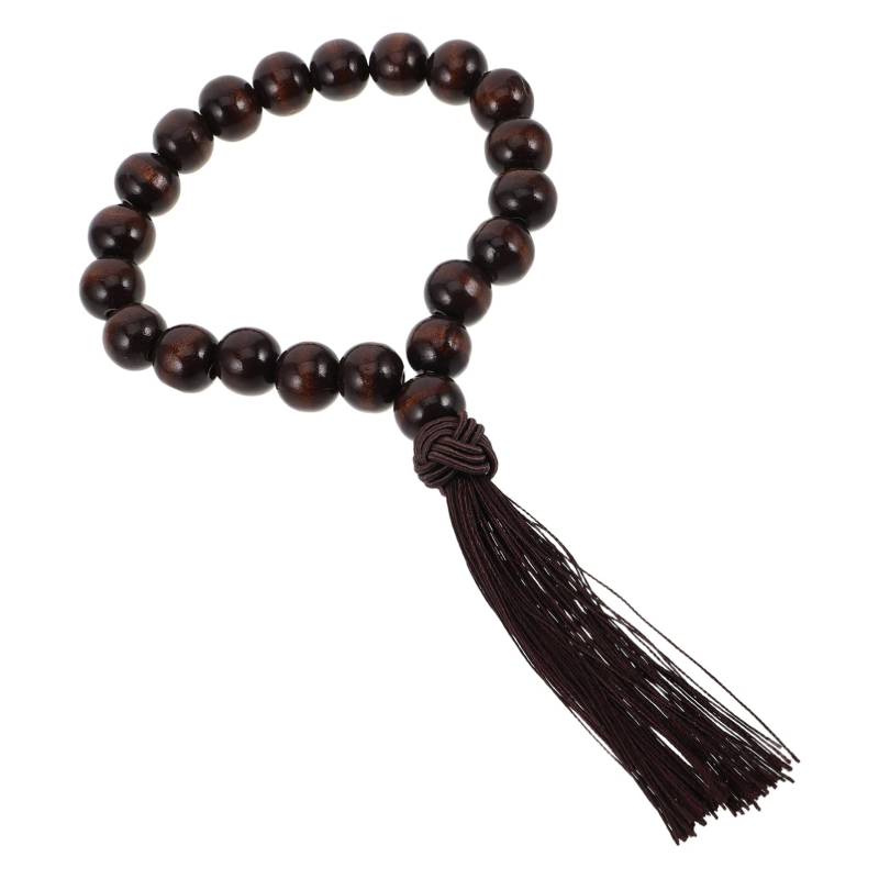 Garneck Stallperlen Ornamente Perlen Handgefertigt Gebets Und Meditations Mala Halskette Armband Tigerauge Armband Tesbih Tigerauge Armband Zen Armband Für Männer Dunkelbraunes von Garneck