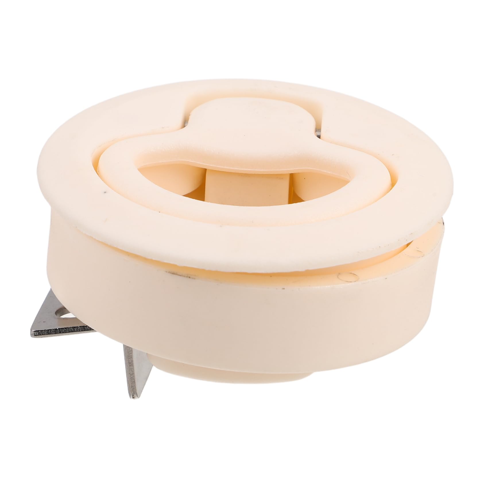 Garneck Zuglasche Für Bodenverriegelung Wohnmobil-türverriegelung, Baggag Haspelriegel Zylinderschloss Für Lagereinheit Rv-schubladenriegel Bootsriegel Autonetz Nylon Beige von Garneck