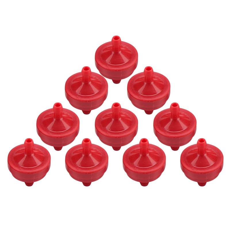 10 STÜCKE Kraftstofffilter Innendurchmesser Kraftstoffleitung Rasenmäher Gasfilter Rasentrimmer Ersatzteile Kraftstofffilter für 298090 298090S 1/4 "Kraftstoffleitung Rot von Garosa