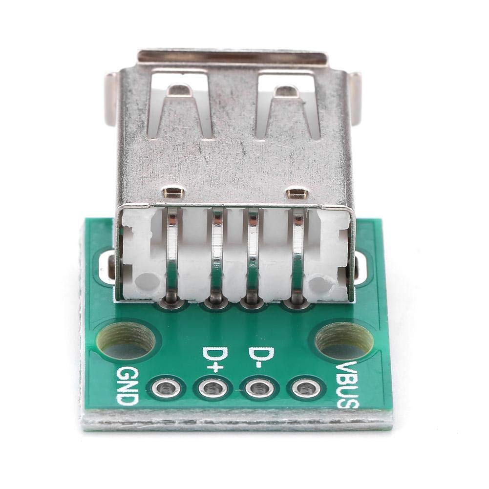 10Stck Female USB Breakout Board USB zu DIP 2.54mm Pitch Adapter Anschluss Typ A 4 Pins USB Breakout Board 10Stck Female USB Breakout Board USB zu DIP 2.54mm Pitch Adapter Anschluss Typ A 4 Pins USB Breakout Board von Garosa