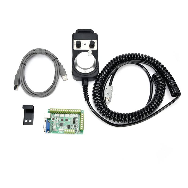 5-Achsen-USB-Schnittstellenkarte Elektronisches Handrad CNC-Bewegungssteuerung Handpulsgenerator ohne Not-Aus von Garosa