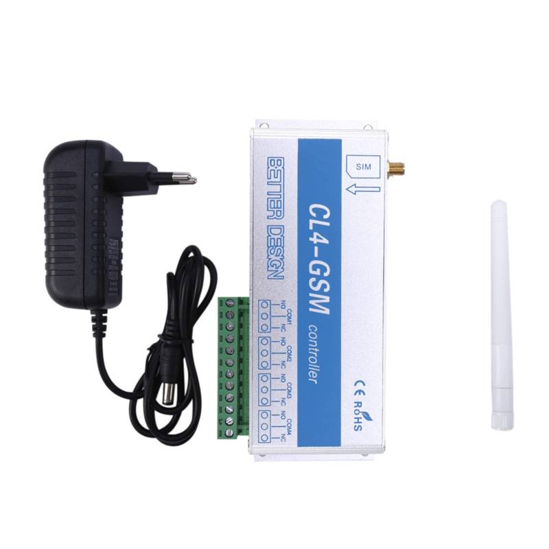 Drahtlose Fernbedienung GSM SMS Smart Call Home Security System Schalter Elektrische Haushaltsgeräte Fernbedienung CL4-GSM(EU Plug) von Garosa