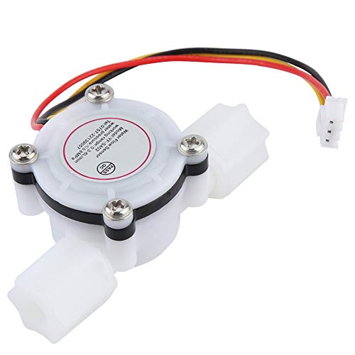 G1 / 4 "Wasserdurchflusssensor Schalter Halleffektsensor Durchflussmesser Wasserdurchflusszähler Schnellanschluss Flüssigkeitszähler für Wasserkühler Kaffeemaschine Trinkbrunnen DC5V 0,15 3L / min von Garosa