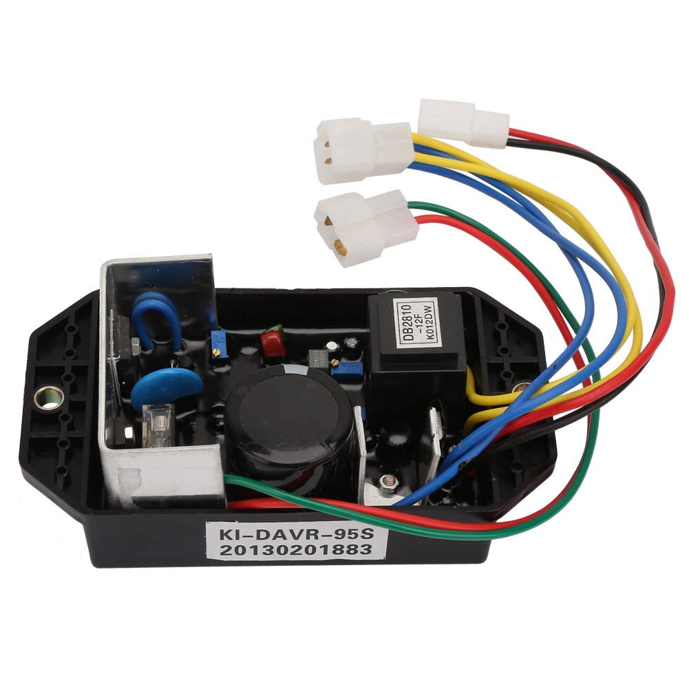 KI DAVR 95S Generator-Spannungsregler-Controller AVR mit Kurzschlussschutz und PID-Regelung für 8,5/9,5 KW Einphasiger Generator KI DAVR 95S Generator-Spannungsregler-Controller AVR mit Kurzschlussschutz und PID-Regelung für 8,5/9,5 KW Einphasiger Generator von Garosa