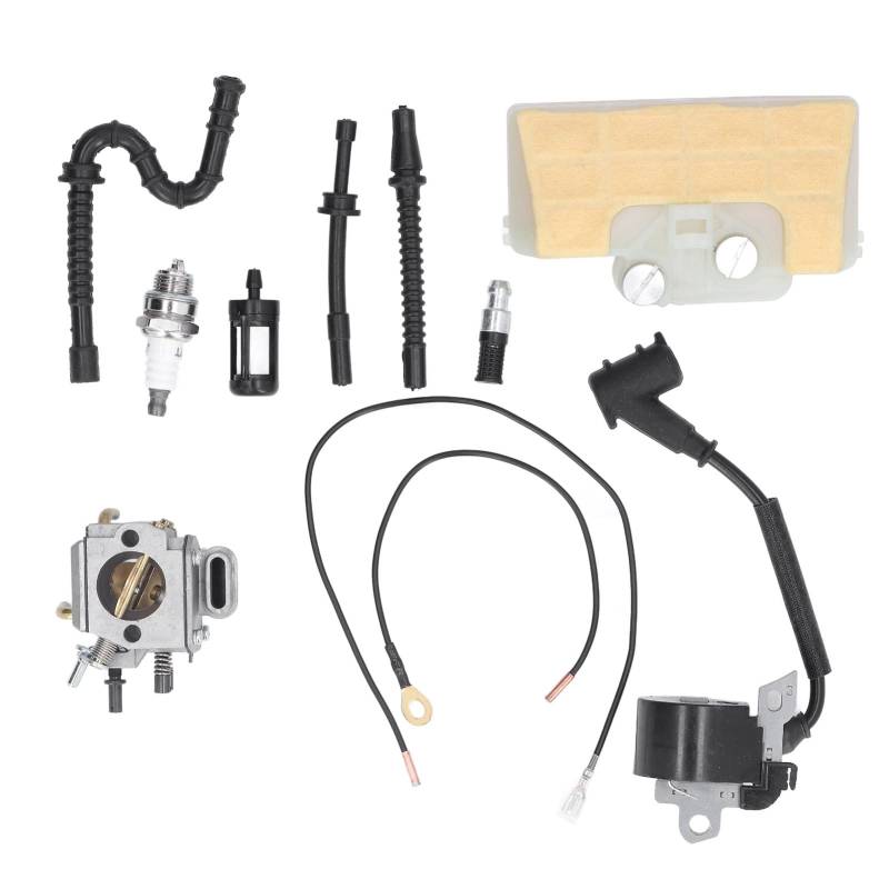 Garosa Kettensägen-Zündspulen-Kit für MS310 MS390 029 039 - ABS-Material - Schwarz - Rasenmäherkompatibel von Garosa
