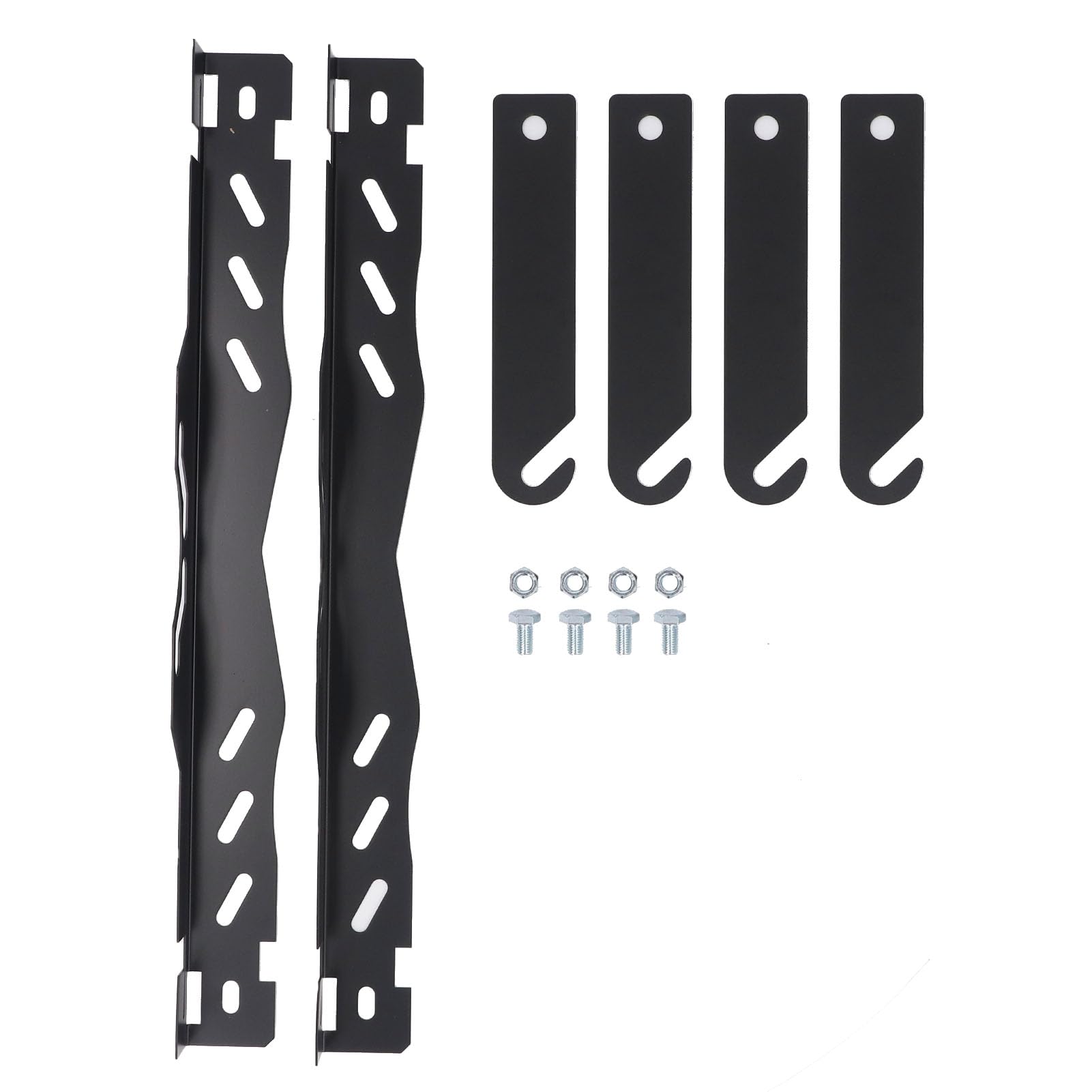 Radausrichtungskit, 2 Set Wheel Hub -Alignmentplatte Legierung Stahl Genauige Schnellmessung Zehenausrichtungsplatte mit Schwarzem Hangloch, Gebaut aus Stahl Zur Radausrichtungskit, 2 Set Wheel Hub -Alignmentplatte Legierung Stahl Genauige Schnellmessung Zehenausrichtungsplatte mit Schwarzem Hangloch, Gebaut aus Stahl Zur von Garosa