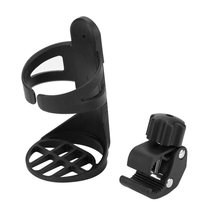 Voll einstellbar Universal Kinderwagen Cup Holder Rack aufsteckbar Trinkflasche Halter für Kinderwagen Fahrrad Rollstuhl Kinderwagen Autozubehör von Garosa