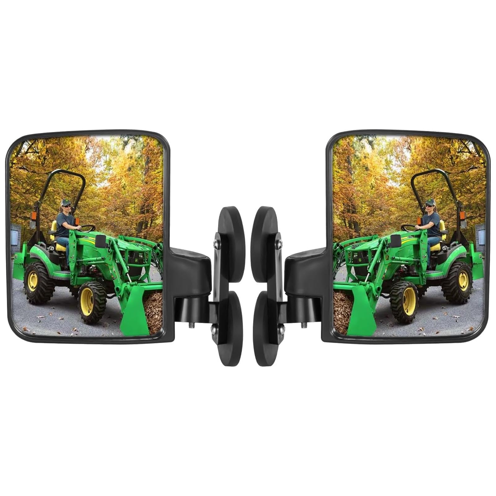 1 Paar Magnetischer Traktorspiegel, Universeller Traktor -Seitenansichtspiegel, Kompatibel mit Gabelstapeln in Voller Größe, Traktoren, Rasenmäher, Dozleiter, Golfwagen 1 Paar Magnetischer Traktorspiegel, Universeller Traktor -Seitenansichtspiegel, Kompatibel mit Gabelstapeln in Voller Größe, Traktoren, Rasenmäher, Dozleiter, Golfwagen von Garsent