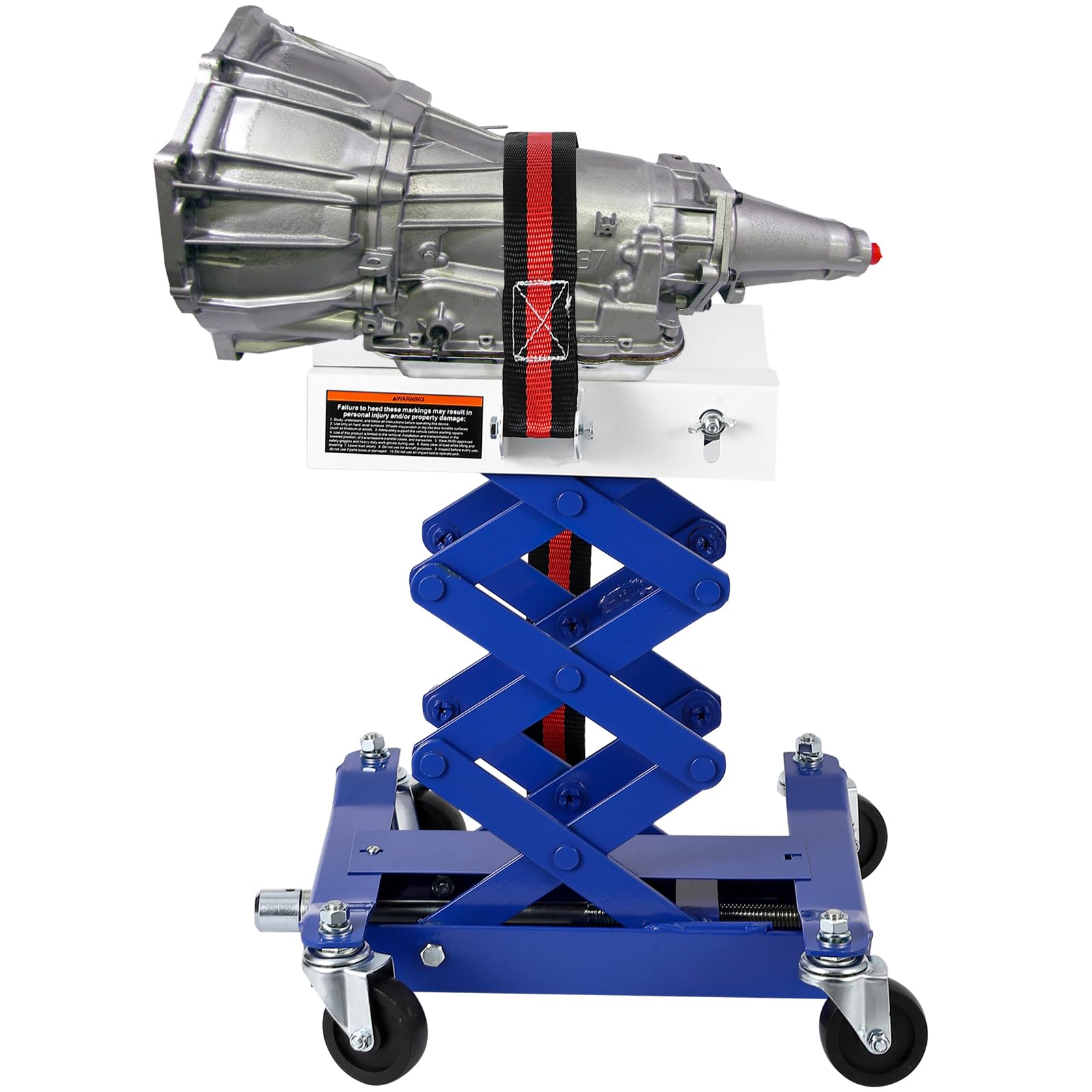 GarveeTech Low Profile Getriebeheber 204.1 kg Kapazität 17.8-58.4 cm Hubbereich Auto Reparatur Auto Lift Jack mit Doppelscheren-Design Sicherheitsverriegelungsriemen & 4 Schwenkrädern für Home Garage GarveeTech Low Profile Getriebeheber 204.1 kg Kapazität 17.8-58.4 cm Hubbereich Auto Reparatur Auto Lift Jack mit Doppelscheren-Design Sicherheitsverriegelungsriemen & 4 Schwenkrädern für Home Garage von GarveeTech