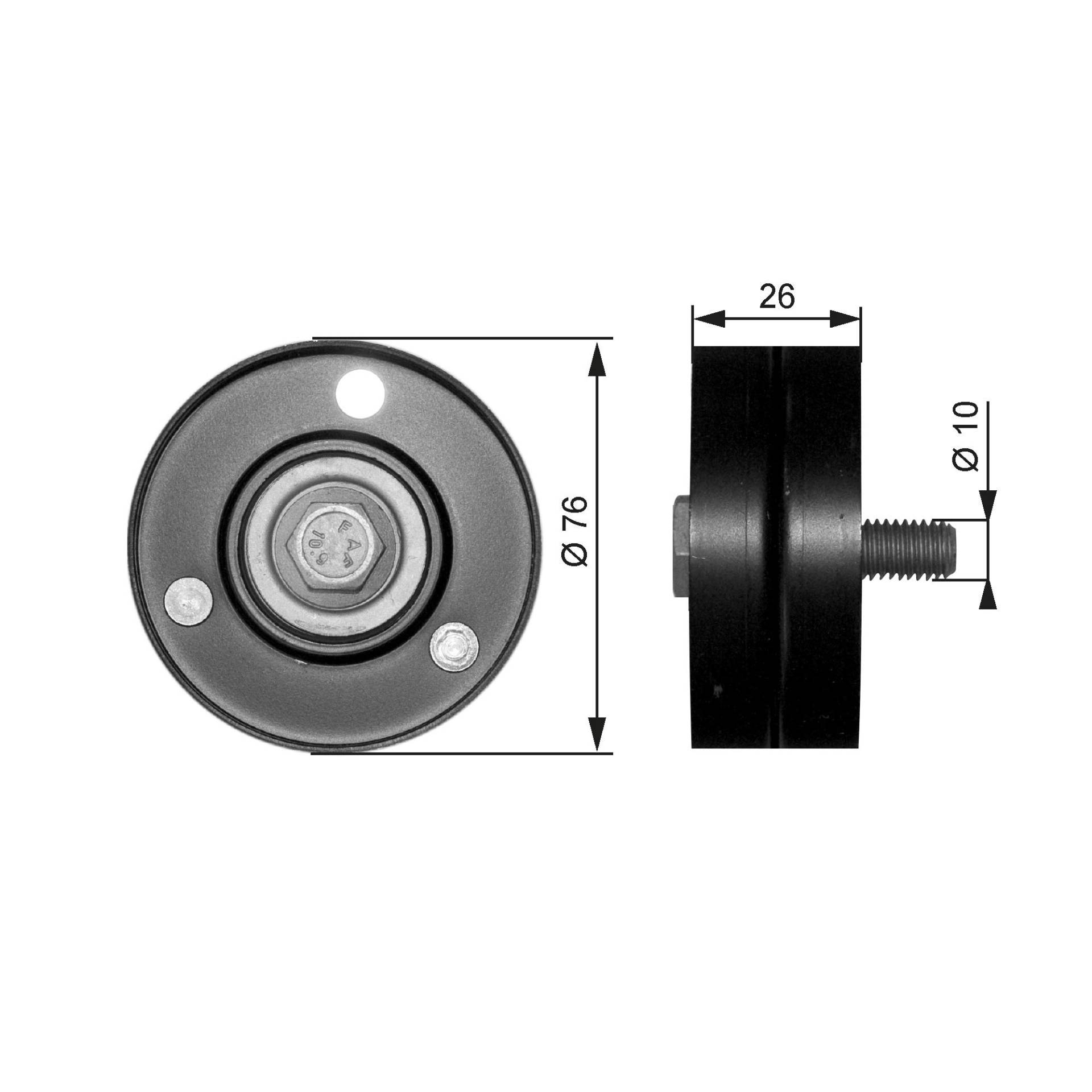 GATES DriveAlign Spannrolle T36083 GATES DriveAlign Spannrolle T36083 von Gates