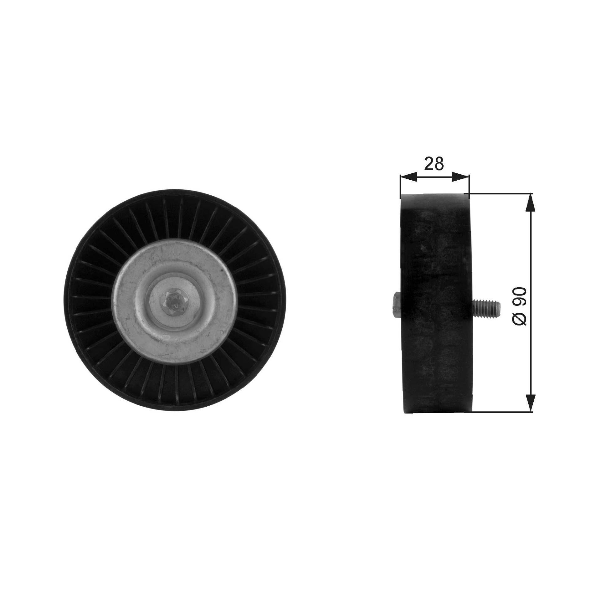 GATES DriveAlign Spannrolle T36123 GATES DriveAlign Spannrolle T36123 von Gates