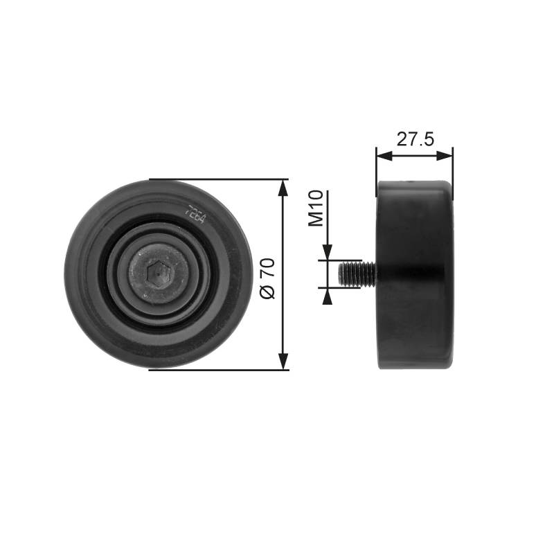 GATES DriveAlign Spannrolle T36206 GATES DriveAlign Spannrolle T36206 von Gates