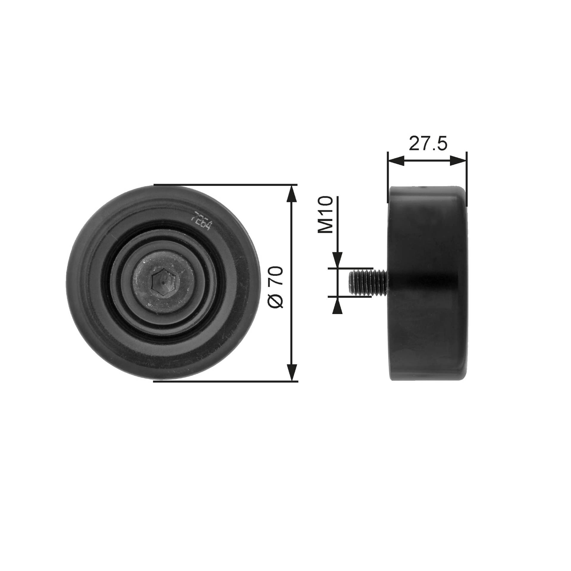 GATES DriveAlign Spannrolle T36206 GATES DriveAlign Spannrolle T36206 von Gates