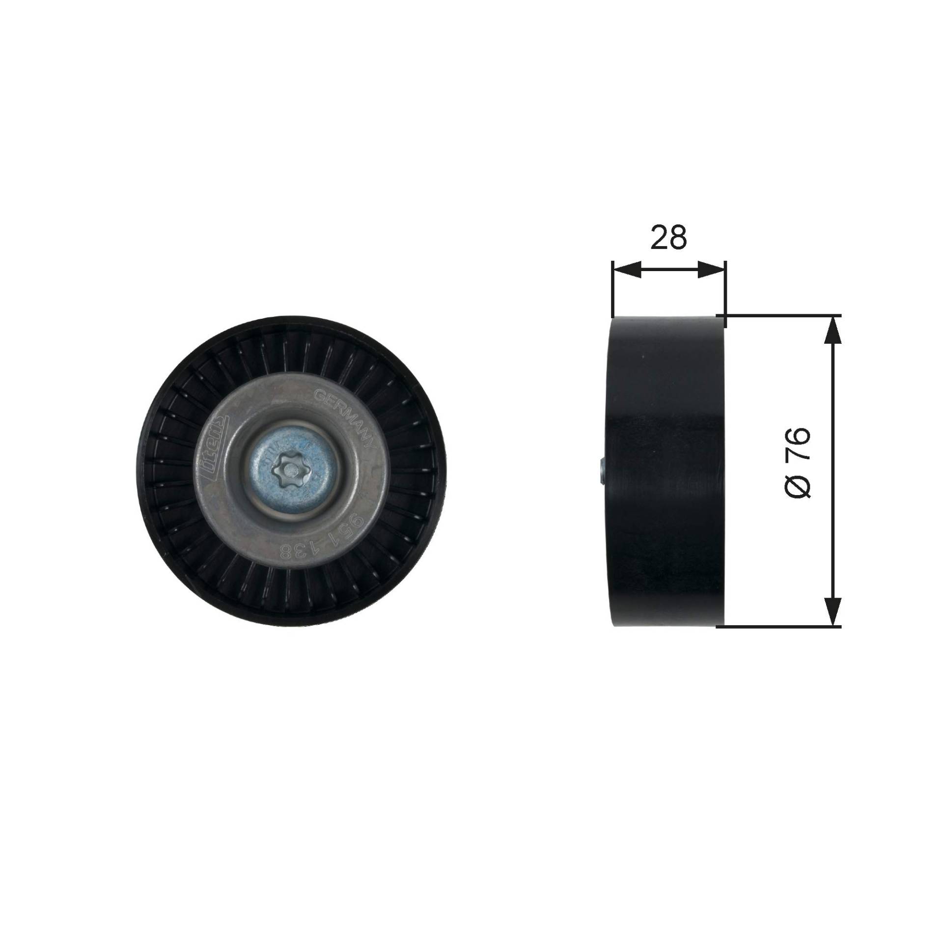 GATES DriveAlign Spannrolle T36423 GATES DriveAlign Spannrolle T36423 von Gates