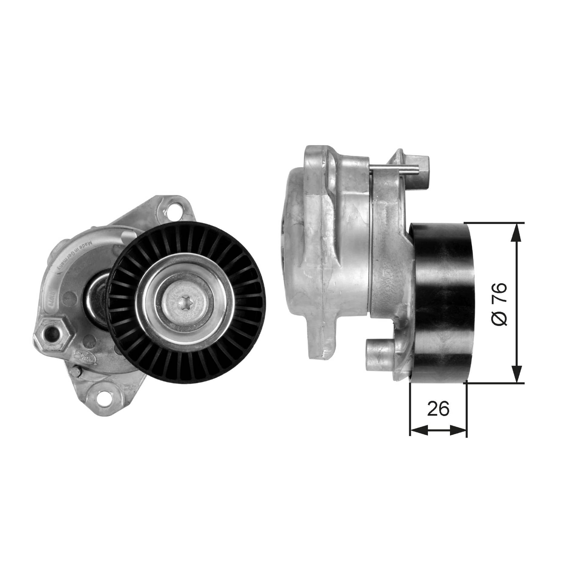 GATES DriveAlign Spannrolle T38390 GATES DriveAlign Spannrolle T38390 von Gates
