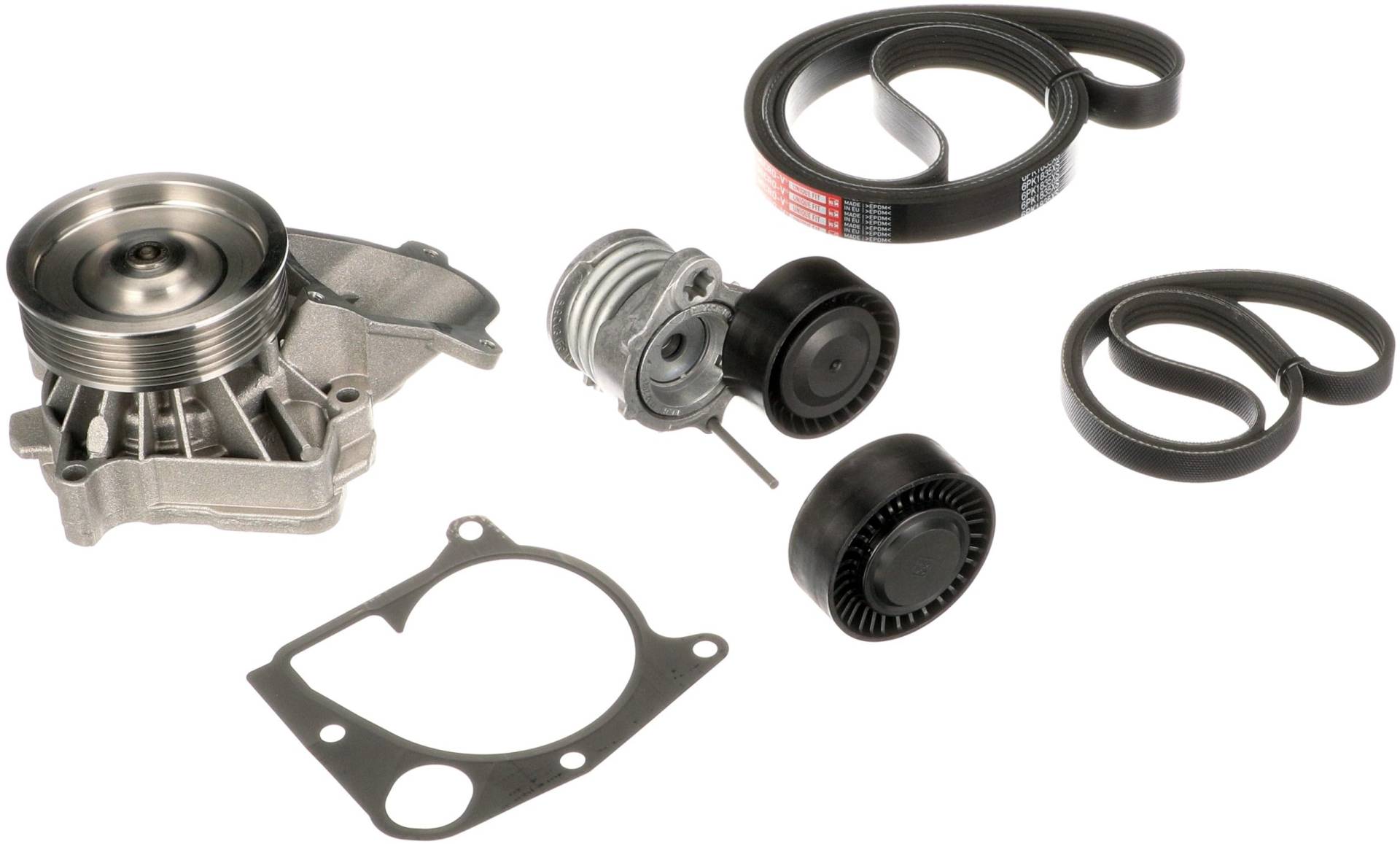 GATES MIcro-V Kit + Wasserpumpe KP26PK1835XS GATES MIcro-V Kit + Wasserpumpe KP26PK1835XS von Gates
