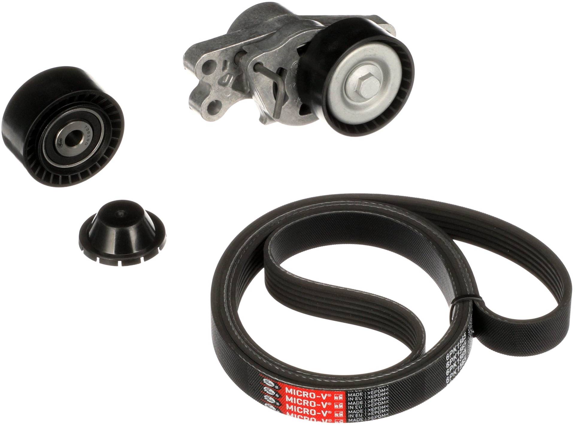 GATES Micro-V Kit K036PK1565, Schwarz GATES Micro-V Kit K036PK1565, Schwarz von Gates