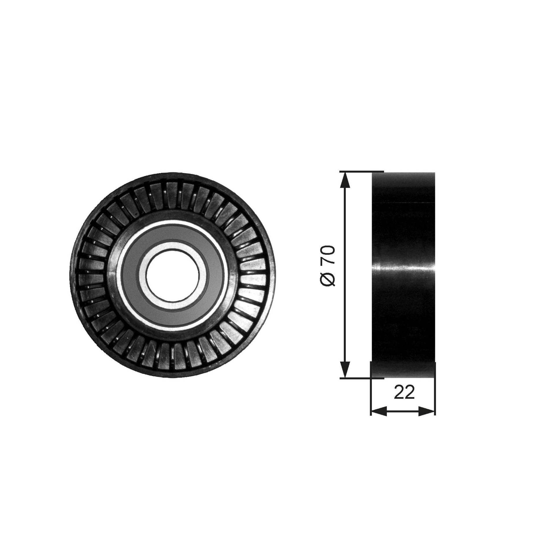 GATES DriveAlign Spannrolle T36252 GATES DriveAlign Spannrolle T36252 von Gates