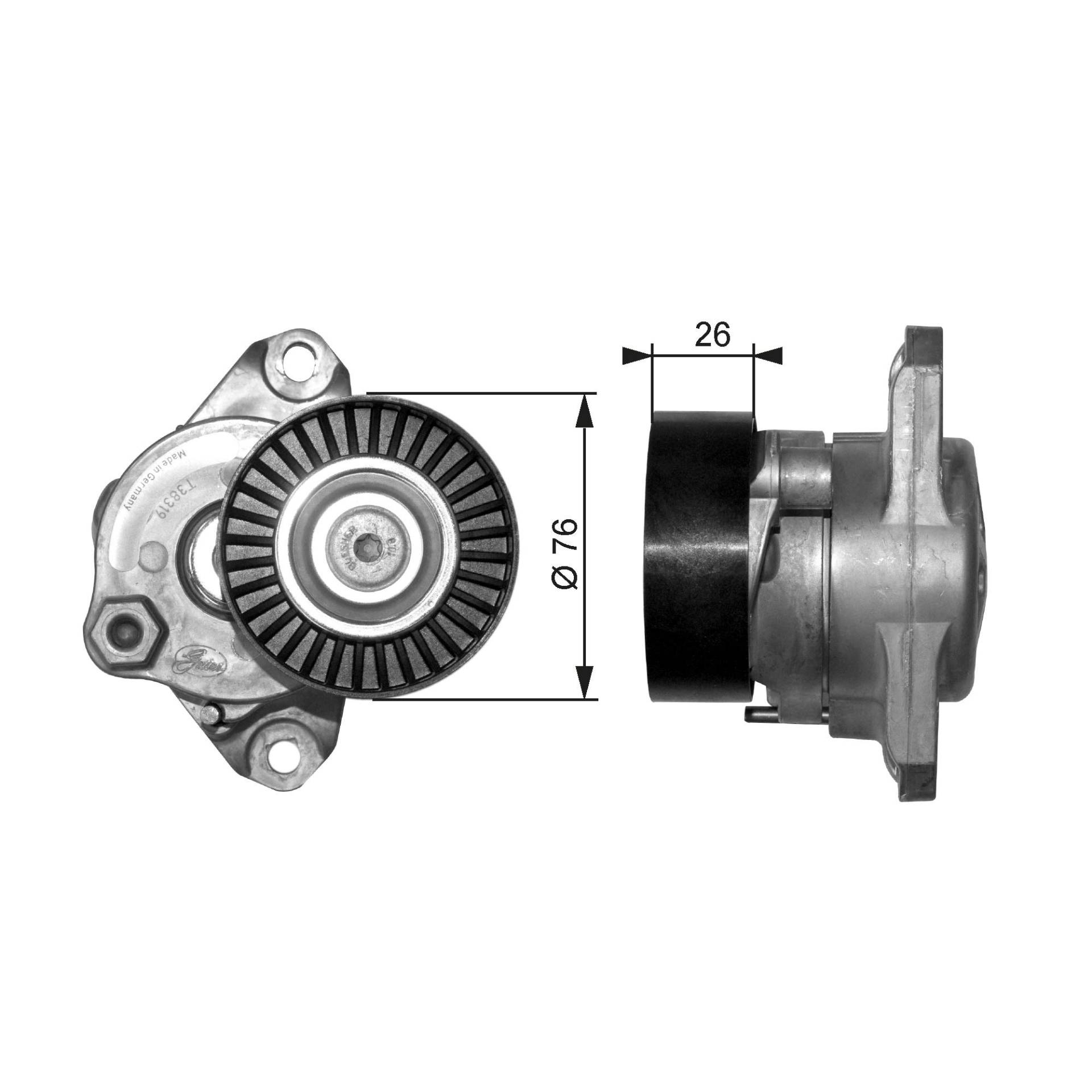 GATES DriveAlign Spannrolle T38319 GATES DriveAlign Spannrolle T38319 von Gates