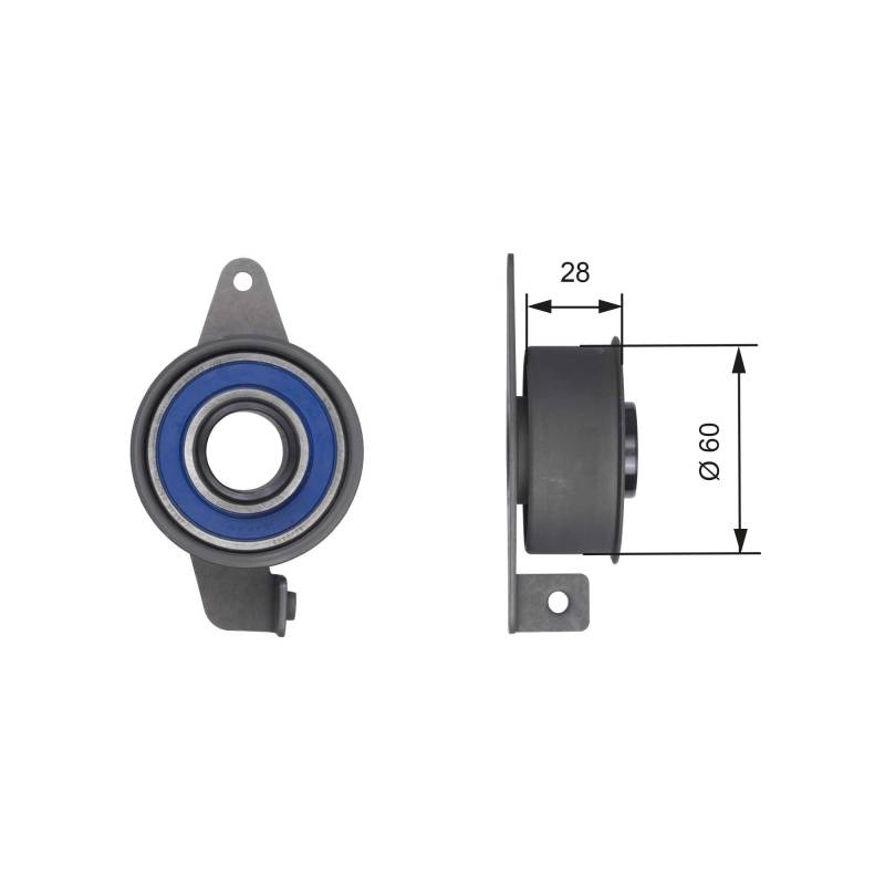 GATES PowerGrip Spannrolle T41144 von Gates