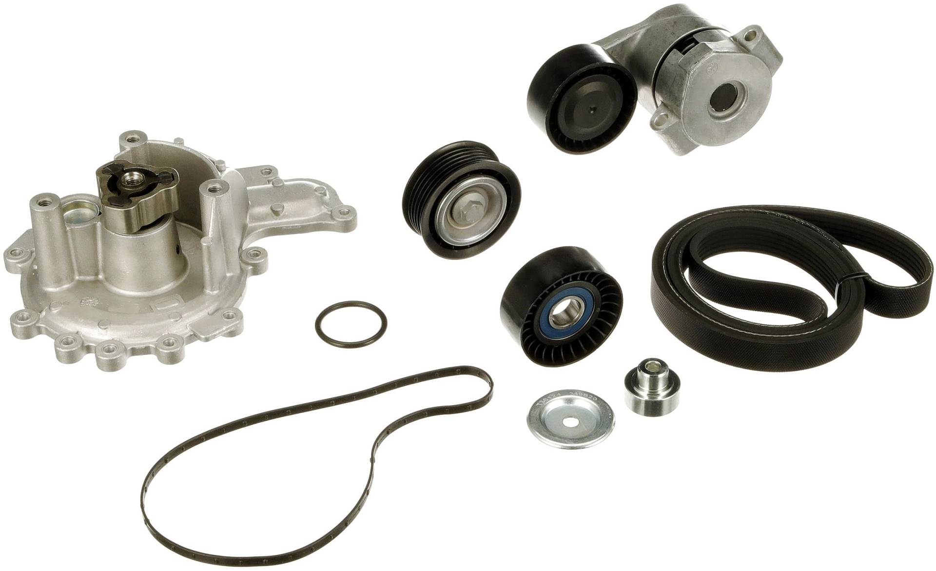 GATES Micro-V Kit + Wasserpumpe KP16PK1640 von Gates