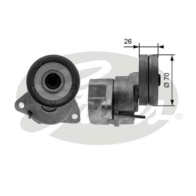 Riemenspanner, Keilrippenriemen Gates T38154 Riemenspanner, Keilrippenriemen Gates T38154 von Gates