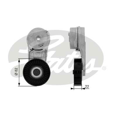 Riemenspanner, Keilrippenriemen Gates T38177 Riemenspanner, Keilrippenriemen Gates T38177 von Gates