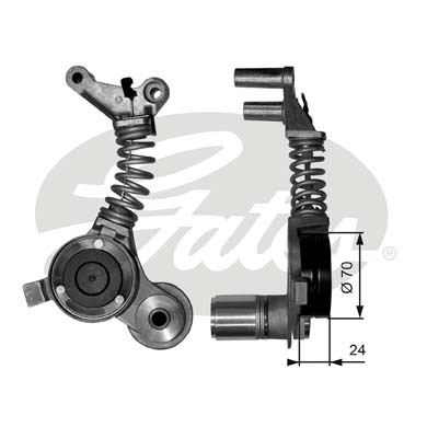 Riemenspanner, Keilrippenriemen Gates T38406 Riemenspanner, Keilrippenriemen Gates T38406 von Gates