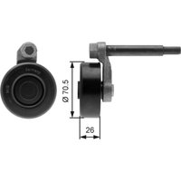 Spannrolle, Keilrippenriemen GATES DriveAlign™ T39000 von Gates