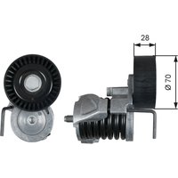 Spannrolle, Keilrippenriemen GATES DriveAlign™ T39287 von Gates