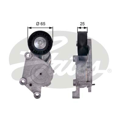 Spannrolle, Keilrippenriemen Gates T39125 Spannrolle, Keilrippenriemen Gates T39125 von Gates