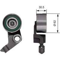 Spannrolle, Zahnriemen GATES PowerGrip™ T41280 Spannrolle, Zahnriemen GATES PowerGrip™ T41280 von Gates