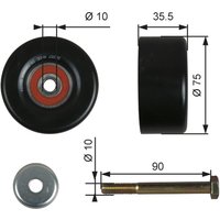 Umlenk-/Führungsrolle, Keilrippenriemen DriveAlign GATES T36357 von Gates